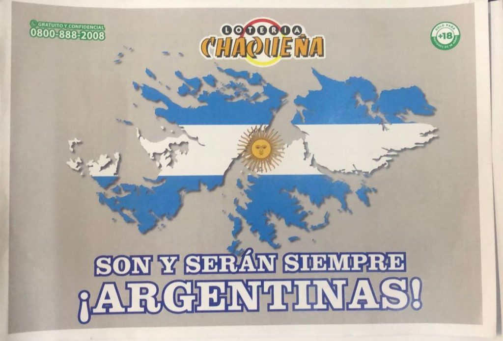 Malvinas, presente: el homenaje de Lotería Chaqueña en cada cartón del Bingo Móvil Malvinas, presente: el homenaje de Lotería Chaqueña en cada cartón del Bingo Móvil