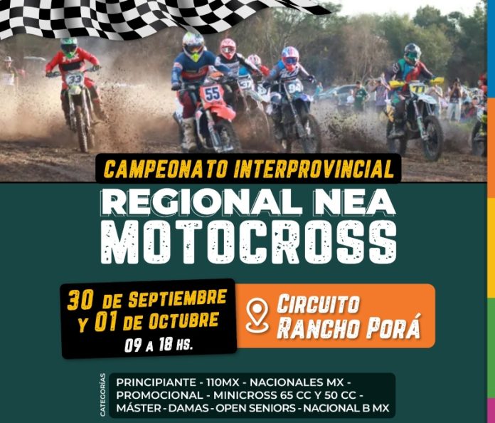 Este fin de semana, habrá una nueva fecha del Campeonato de Motocross en el circuito “Rancho Porá” Este fin de semana, habrá una nueva fecha del Campeonato de Motocross en el circuito “Rancho Porá”
