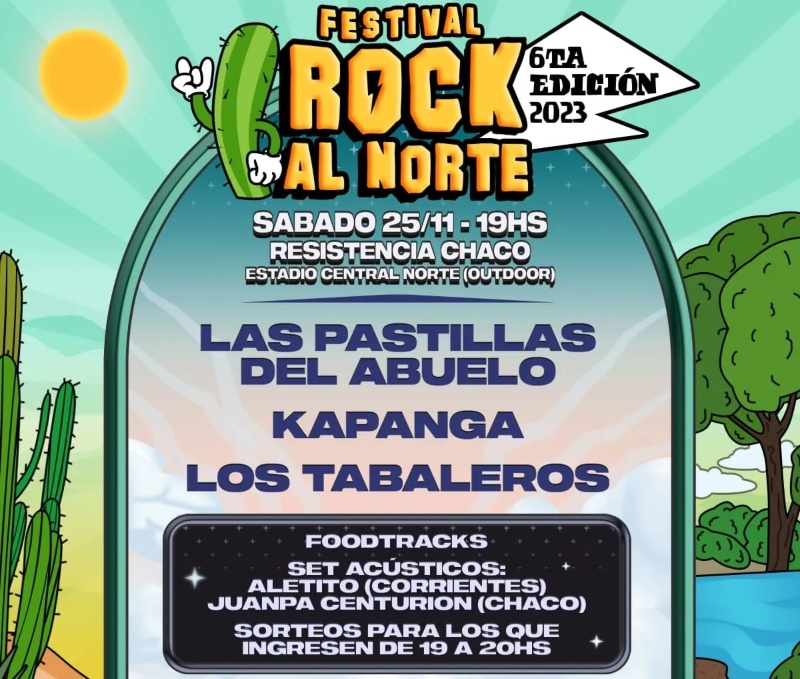 Este sábado, Rock al Norte, con Las Pastillas, Kapanga y Tabaleros Este sábado, Rock al Norte, con Las Pastillas, Kapanga y Tabaleros