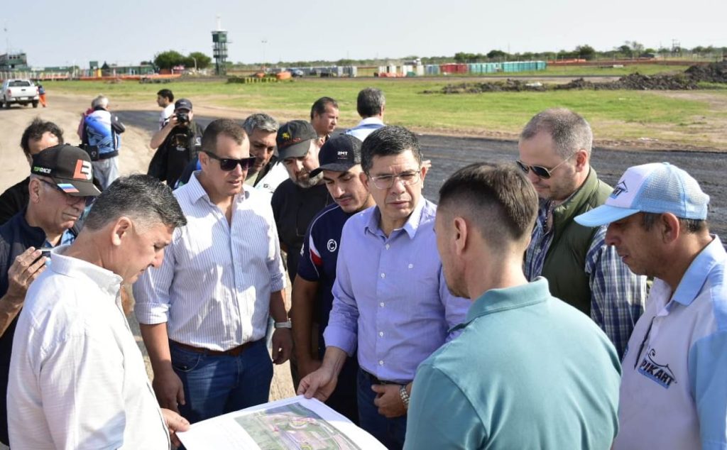 La municipalidad avanza con las obras en el autódromo La municipalidad avanza con las obras en el autódromo