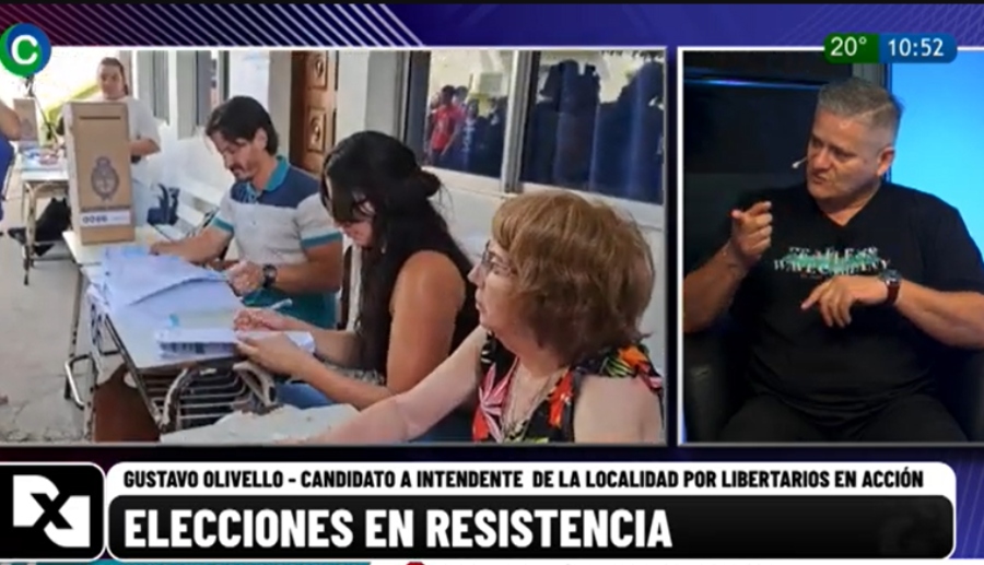 Gustavo Olivello, candidato a intendente de Resistencia: “La gente expresa su enojo en el cuarto oscuro” Gustavo Olivello, candidato a intendente de Resistencia: “La gente expresa su enojo en el cuarto oscuro”