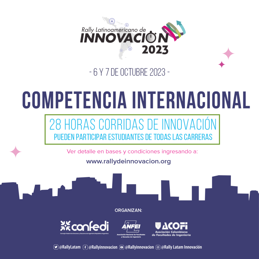 UTN Resistencia te invita a participar del Rally Latinoamericano de Innovación 2023