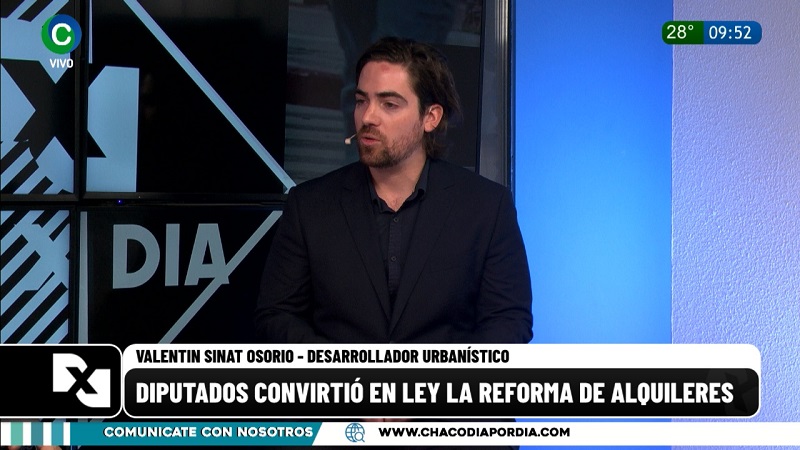 “Hay una baja histórica en el mercado de alquiler de viviendas y con esta ley la tendencia es a regularizar” “Hay una baja histórica en el mercado de alquiler de viviendas y con esta ley la tendencia es a regularizar”
