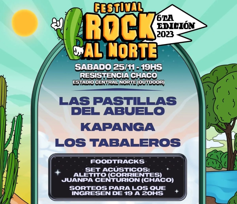 Se viene Rock al Norte: los detalles del festival del momento Se viene Rock al Norte: los detalles del festival del momento