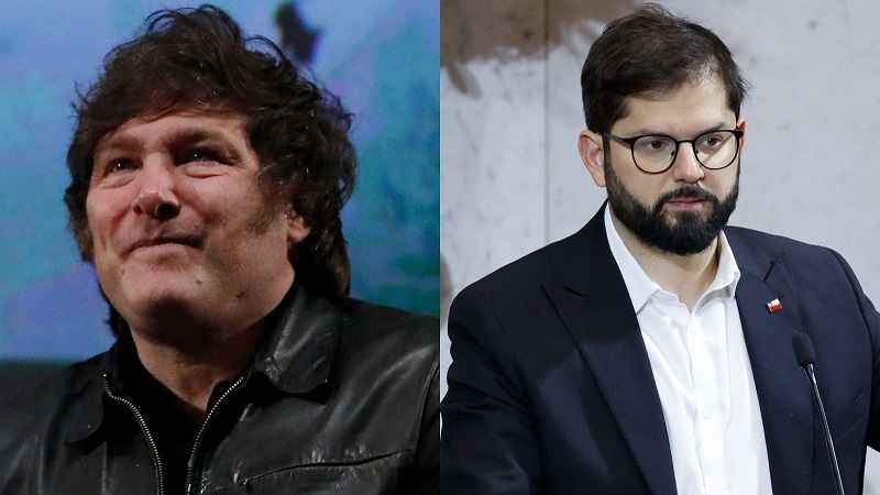 Boric y Milei sostuvieron una “franca” conversación a dos días de las elecciones Boric y Milei sostuvieron una “franca” conversación a dos días de las elecciones