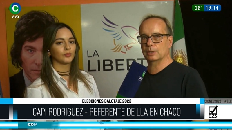 “La gente se sintió identificada y vino a La Libertad Avanza y hoy es un quilombo enorme”, afirmó Capi Rodríguez “La gente se sintió identificada y vino a La Libertad Avanza y hoy es un quilombo enorme”, afirmó Capi Rodríguez