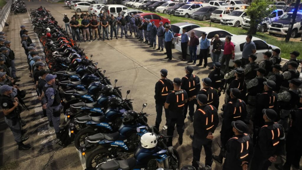 Ante los reiterados robos, despliegan un intenso operativo de prevención en Villa San Martín