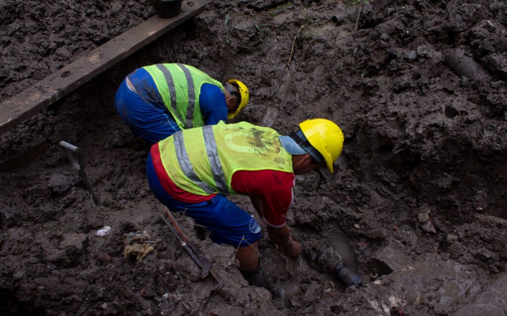 Sameep reparó cañerías internas en el Hospital Perrando