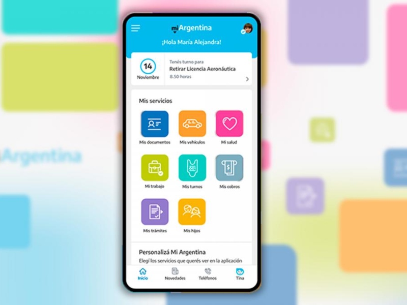 Nueva versión de la app Mi Argentina, que suma el acceso al DNI digital Nueva versión de la app Mi Argentina, que suma el acceso al DNI digital