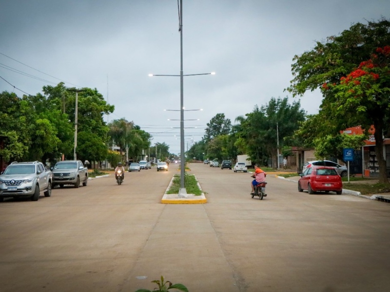 Inauguraron cuadras de pavimento sobre avenida Edison y en el barrio UPCP Inauguraron cuadras de pavimento sobre avenida Edison y en el barrio UPCP