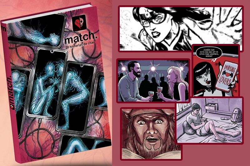 Presentan la antología de historietas “Match. 20 historias de citas” Presentan la antología de historietas “Match. 20 historias de citas”