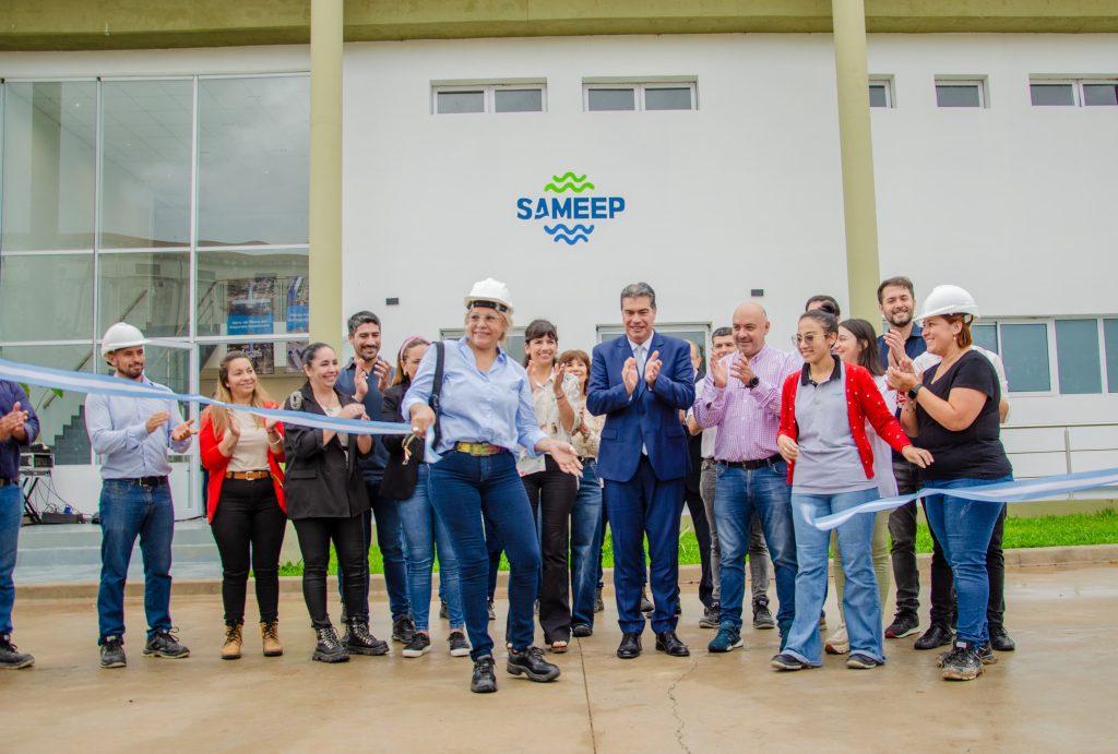 Segundo Acueducto del Interior: Capitanich inauguró las obras de la planta potabilizadora en Barranqueras