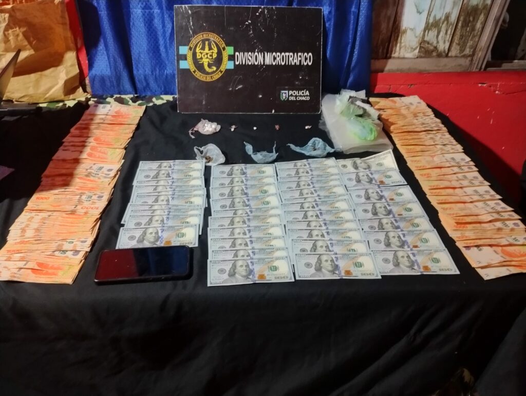 Cayó un nuevo búnker de drogas en Resistencia: secuestraron cocaína, casi 4 mil dólares y 250 mil pesos