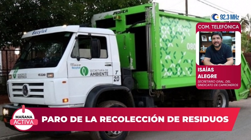 Recolectores iniciaron paro total en Resistencia: “Son 70 compañeros que no saben si van a cobrar sueldos” Recolectores iniciaron paro total en Resistencia: “Son 70 compañeros que no saben si van a cobrar sueldos”