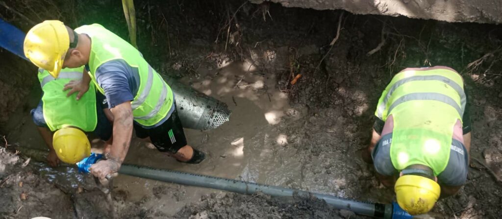 Múltiples reparaciones de Sameep en materia de agua mejoran el servicio