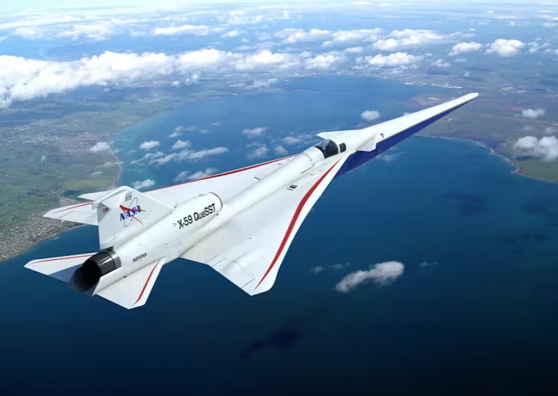 Como será el primer vuelo del avión supersónico de la NASA, el más rápido y silencioso del mundo Como será el primer vuelo del avión supersónico de la NASA, el más rápido y silencioso del mundo