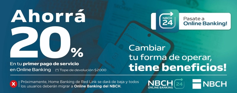 NBCH: pasarse a Online Banking tiene beneficios para nuevos usuarios NBCH: pasarse a Online Banking tiene beneficios para nuevos usuarios