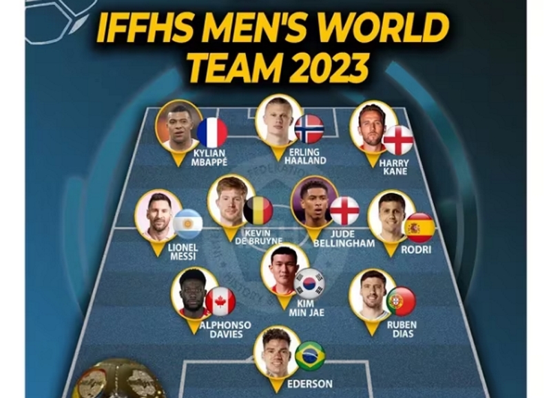 Con algunas sorpresas y la presencia de Lionel Messi, dieron a conocer el mejor 11 del último año Con algunas sorpresas y la presencia de Lionel Messi, dieron a conocer el mejor 11 del último año