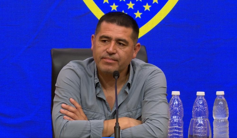 Juan Román Riquelme: “Lo que hizo Barco está muy mal” Juan Román Riquelme: “Lo que hizo Barco está muy mal”