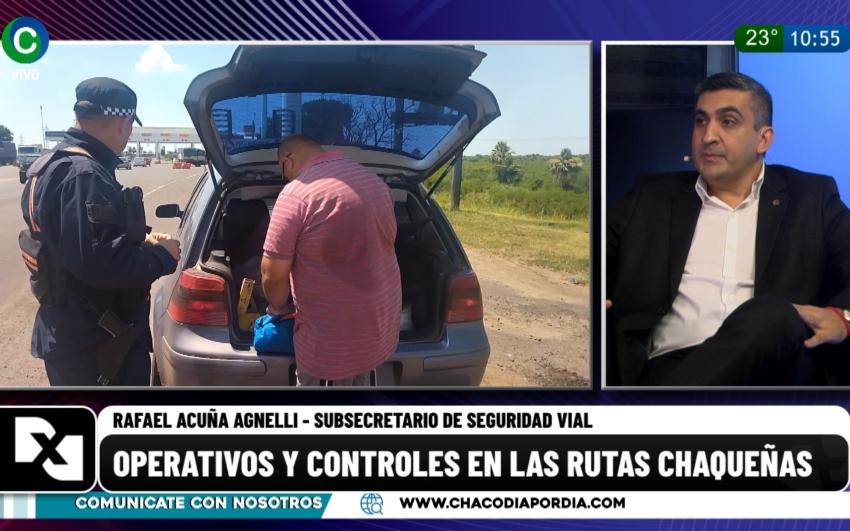 Seguridad vial: “Los operativos se dan para disminuir la siniestralidad, pero también para contrarrestar el delito” Seguridad vial: “Los operativos se dan para disminuir la siniestralidad, pero también para contrarrestar el delito”