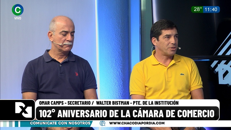 102 años de la Cámara de Comercio: “Hoy tenemos una institución fuerte, saneada y una de las más importantes del país” 102 años de la Cámara de Comercio: “Hoy tenemos una institución fuerte, saneada y una de las más importantes del país”