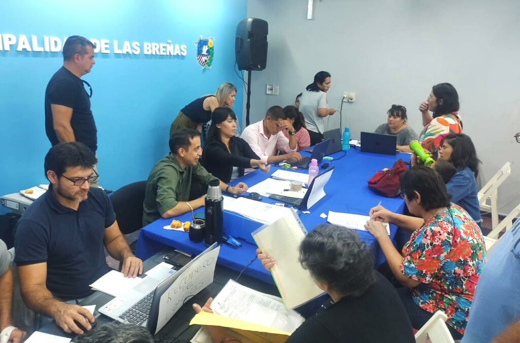 El Ipduv realizó un operativo integral en Las Breñas