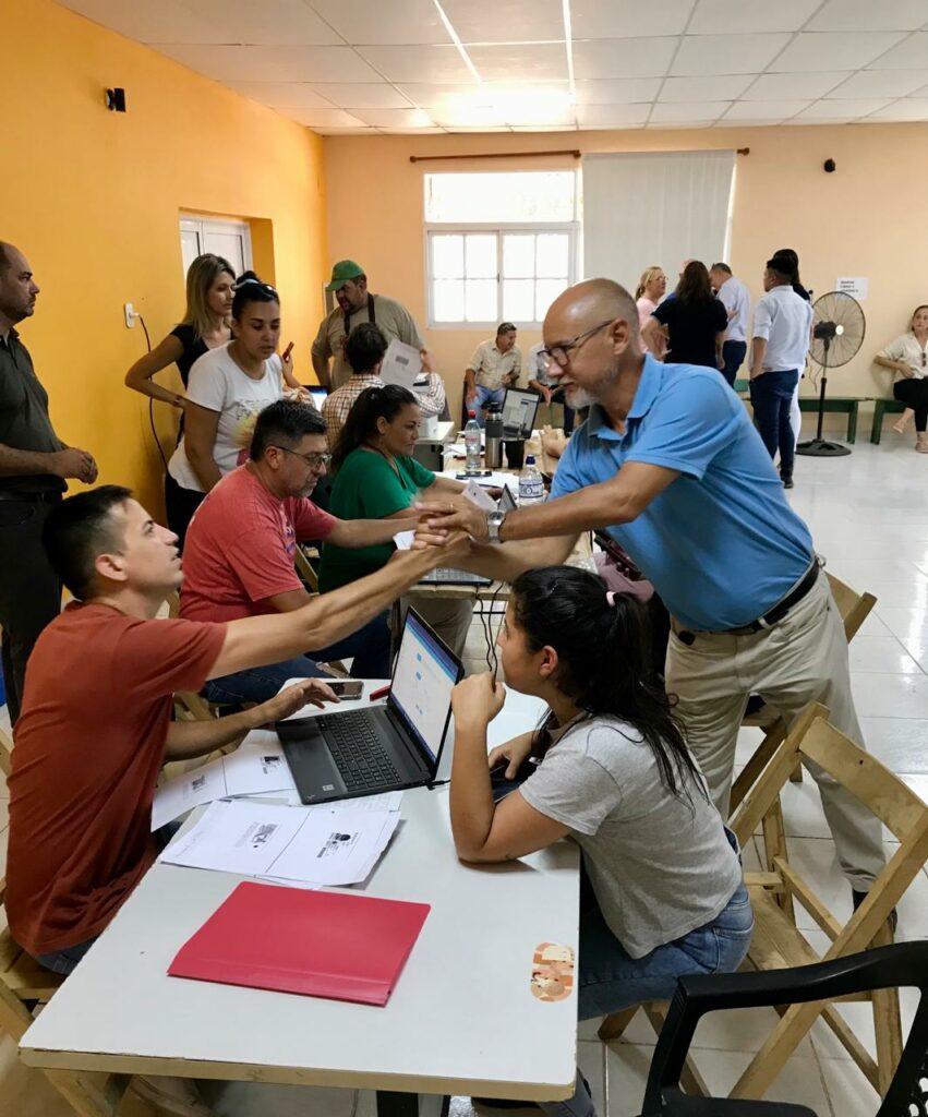 Ipduv en territorio: eficiente operativo integral en Pampa del Infierno