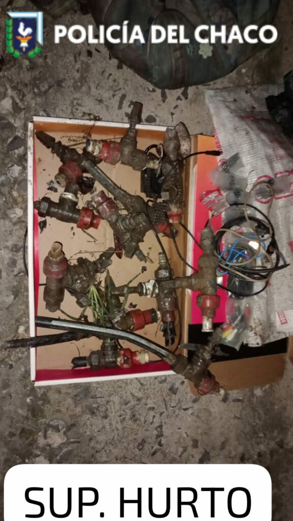 Fue demorado con 13 llaves de paso de bronce