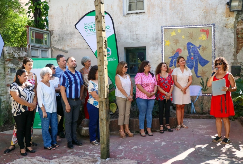 Mes de la Mujer: descubrieron un mural en el Fogón de los Arrieros Mes de la Mujer: descubrieron un mural en el Fogón de los Arrieros