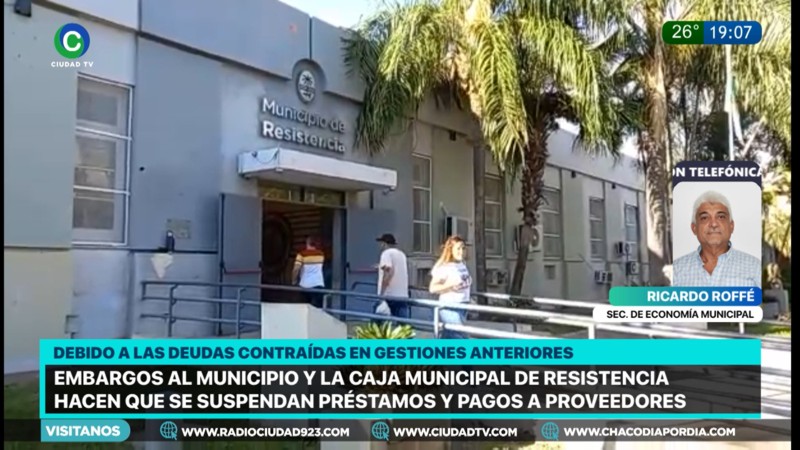 “Esto es una verdadera locura, aún no podemos cuantificar la deuda del municipio y tenemos 8.600 juicios”, dijo Roffé “Esto es una verdadera locura, aún no podemos cuantificar la deuda del municipio y tenemos 8.600 juicios”, dijo Roffé