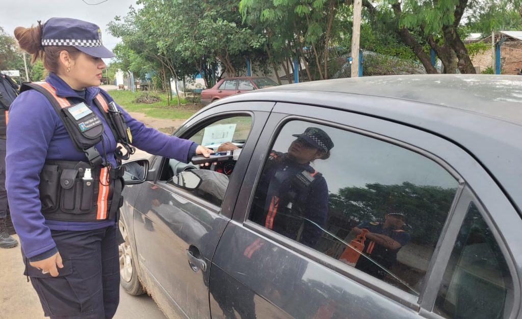 Policía Caminera constató más de 30 conductores con alcohol en sangre