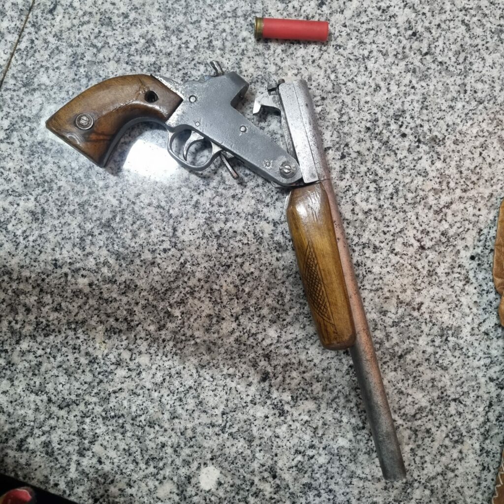 Fue detenido por amenazar con un arma a su ex pareja en Sáenz Peña