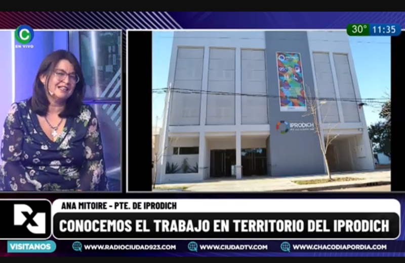Ana Mitoire, titular del IPRODICH: “Estamos cerca de la gente, llevamos la respuesta sin intermediarios” Ana Mitoire, titular del IPRODICH: “Estamos cerca de la gente, llevamos la respuesta sin intermediarios”