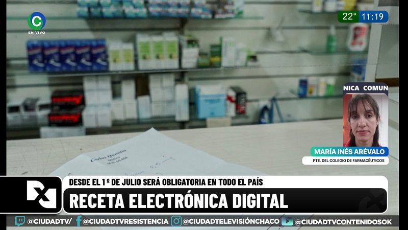 Receta digital en la provincia: “No se puede asegurar que el 1 de julio empiece a funcionar exclusivamente” Receta digital en la provincia: “No se puede asegurar que el 1 de julio empiece a funcionar exclusivamente”