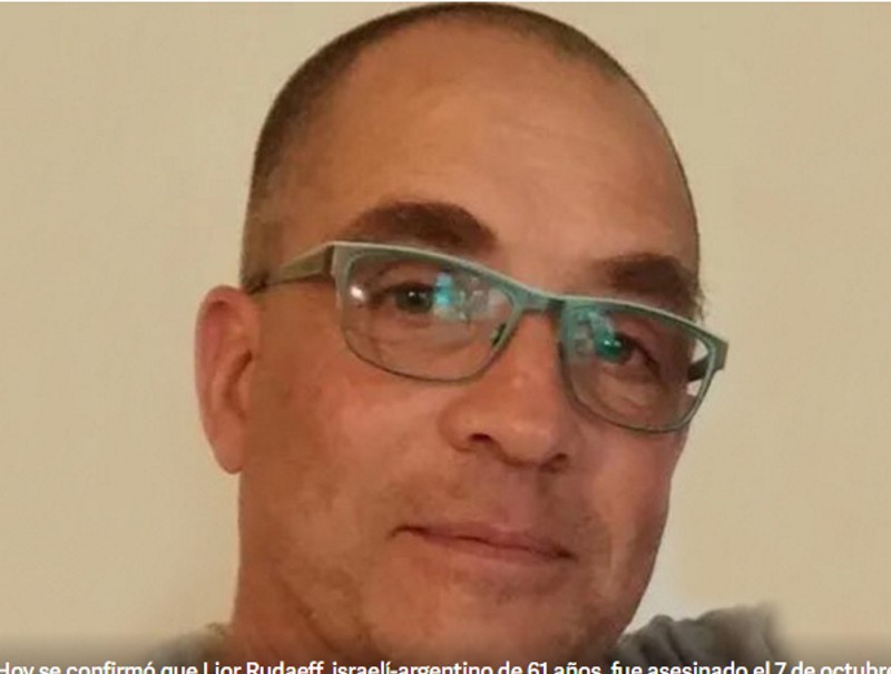 Israel confirmó la muerte de uno de los argentinos que fue secuestrado por Hamas Israel confirmó la muerte de uno de los argentinos que fue secuestrado por Hamas