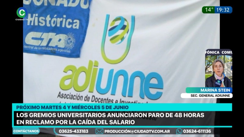 Stein: “Para Nación la calidad educativa no pasa por que los trabajadores cobremos un salario digno” Stein: “Para Nación la calidad educativa no pasa por que los trabajadores cobremos un salario digno”