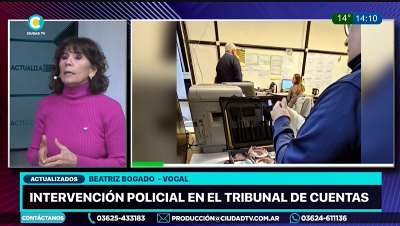 Tribunal de Cuentas: “No hay posibilidad de impunidad y tampoco que en el Chaco digital desaparezca un expediente”, aseguró Bogado Tribunal de Cuentas: “No hay posibilidad de impunidad y tampoco que en el Chaco digital desaparezca un expediente”, aseguró Bogado