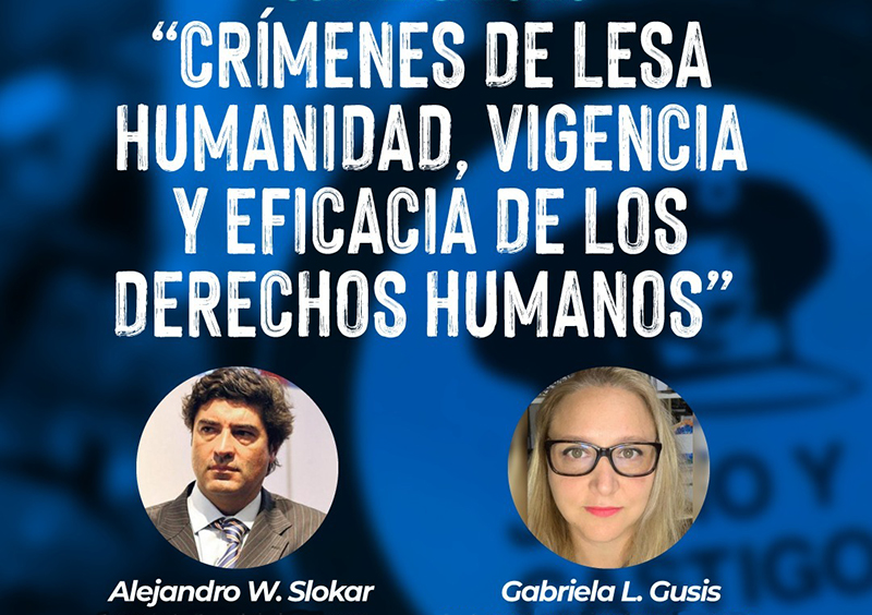 Este viernes realizarán el Conversatorio sobre ‘Crímenes de Lesa Humanidad’ en Casa de la Memoria Este viernes realizarán el Conversatorio sobre ‘Crímenes de Lesa Humanidad’ en Casa de la Memoria