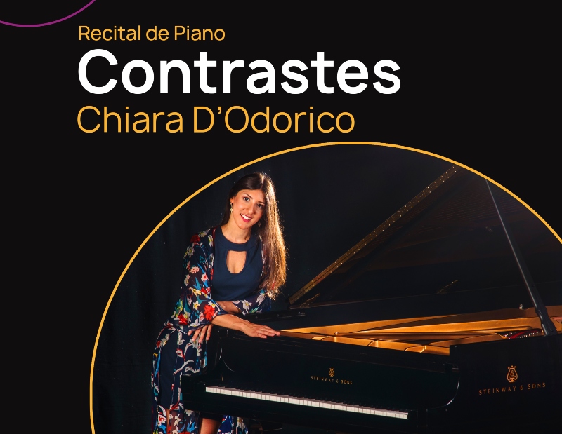 La pianista paraguaya Chiara D´Odorico presenta “Contrastes” en el Guido Miranda La pianista paraguaya Chiara D´Odorico presenta “Contrastes” en el Guido Miranda