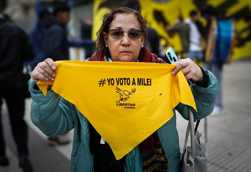 Milei perdió más de un diez por ciento de sus apoyos y crecen las dudas en su base Milei perdió más de un diez por ciento de sus apoyos y crecen las dudas en su base