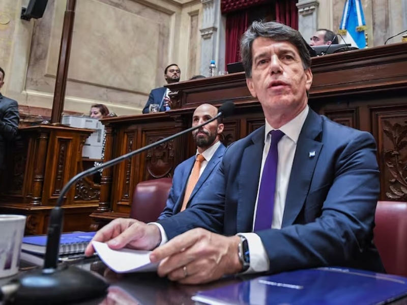 A menos de seis meses de Gobierno, Milei echó al jefe de Gabinete, Nicolás Posse A menos de seis meses de Gobierno, Milei echó al jefe de Gabinete, Nicolás Posse