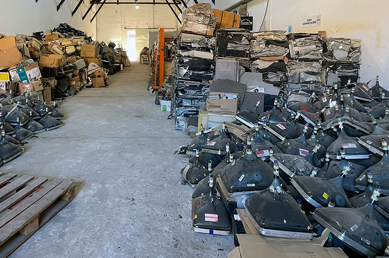 Residuos tecnológicos: cerca de 15 toneladas fueron recolectados para su reciclaje Residuos tecnológicos: cerca de 15 toneladas fueron recolectados para su reciclaje