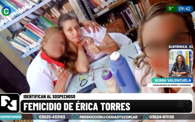 Femicidio de Érica Torres: “Nos pusimos a disposición de la familia y la estamos asistiendo”, afirmó Valenzuela Femicidio de Érica Torres: “Nos pusimos a disposición de la familia y la estamos asistiendo”, afirmó Valenzuela