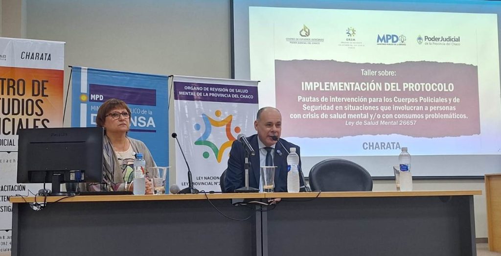 Castelli y Charata sedes de multitudinarias capacitaciones en salud mental