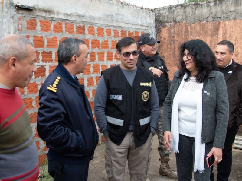 Desbaratan búnker narco y la vivienda será destinada para construir una comisaría Desbaratan búnker narco y la vivienda será destinada para construir una comisaría