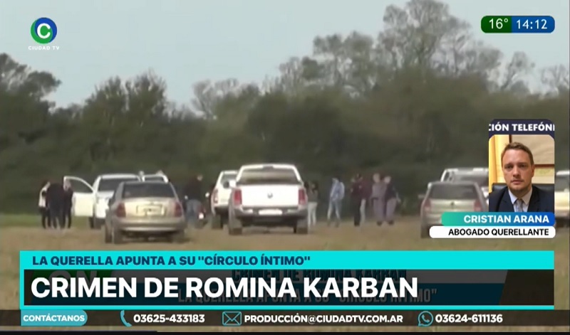 Crimen de Romina Karban: “No hay ninguna persona detenida y nuestro principal enemigo es el tiempo” Crimen de Romina Karban: “No hay ninguna persona detenida y nuestro principal enemigo es el tiempo”