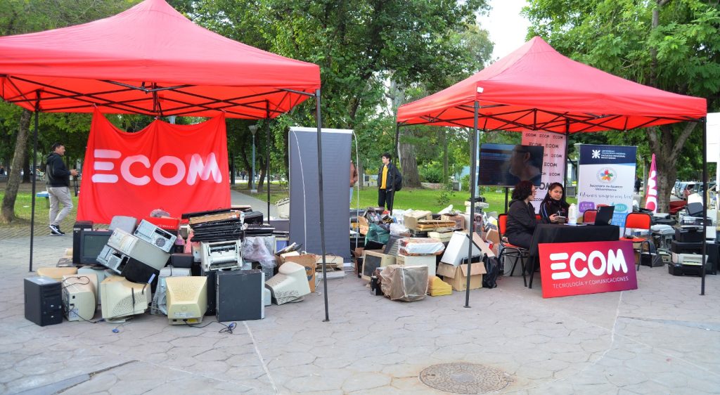 Resistencia se sumó al punto de recolección de residuos tecnológicos