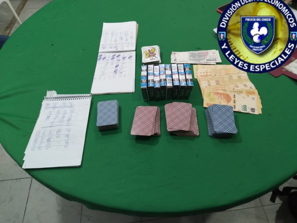 Allanan dos locales por juegos ilegales en Charata Allanan dos locales por juegos ilegales en Charata