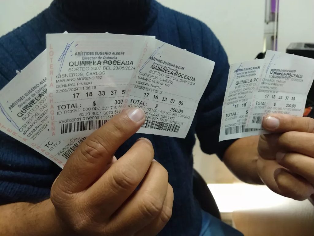 Poceada Chaqueña: mantuvo su cábala y se quedó con un premio de  millones