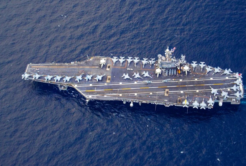 La Armada argentina comenzará un ejercicio naval conjunto con un portaaviones nuclear de EEUU La Armada argentina comenzará un ejercicio naval conjunto con un portaaviones nuclear de EEUU